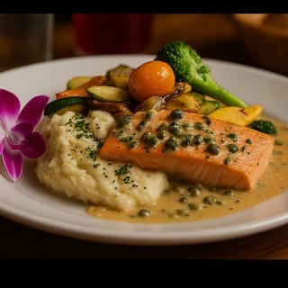 Atlantic Salmon Dinner