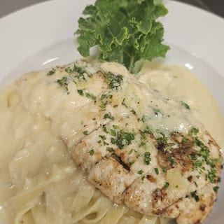 Grilled Chicken Alfredo